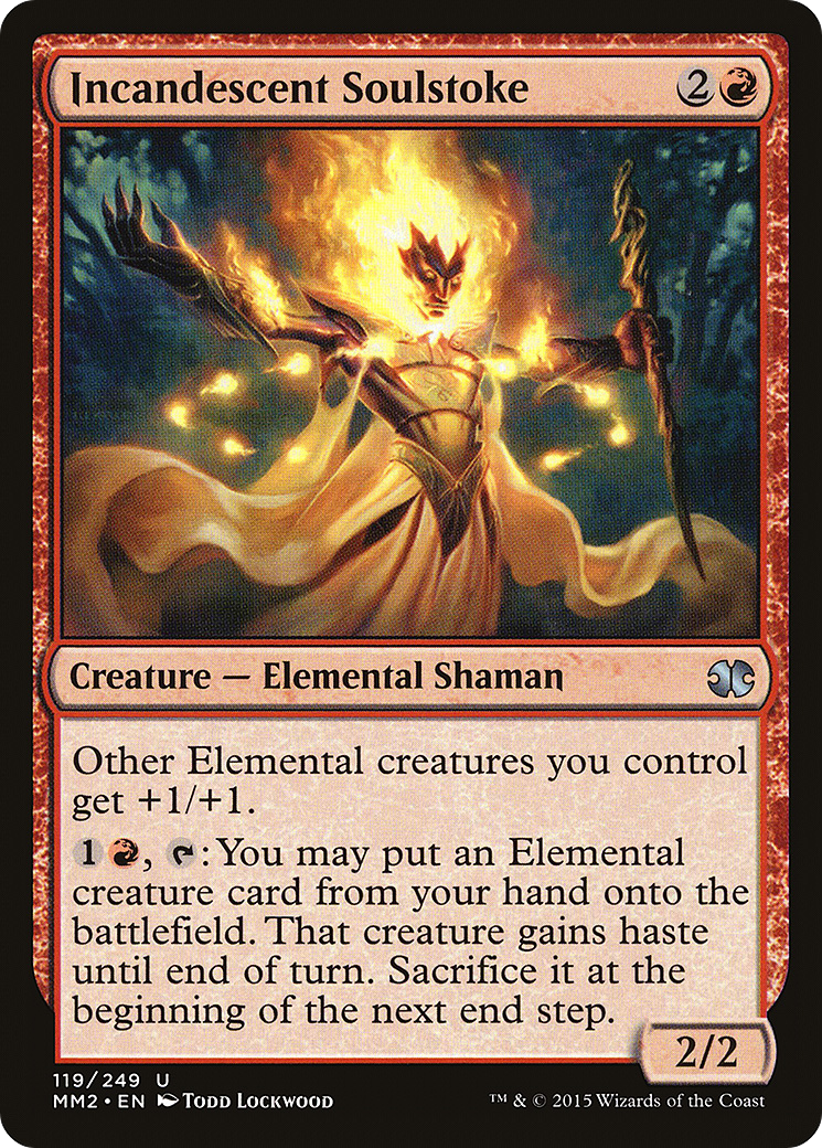 Image of Incandescent Soulstoke (MM2-119) - Modern Masters 2015