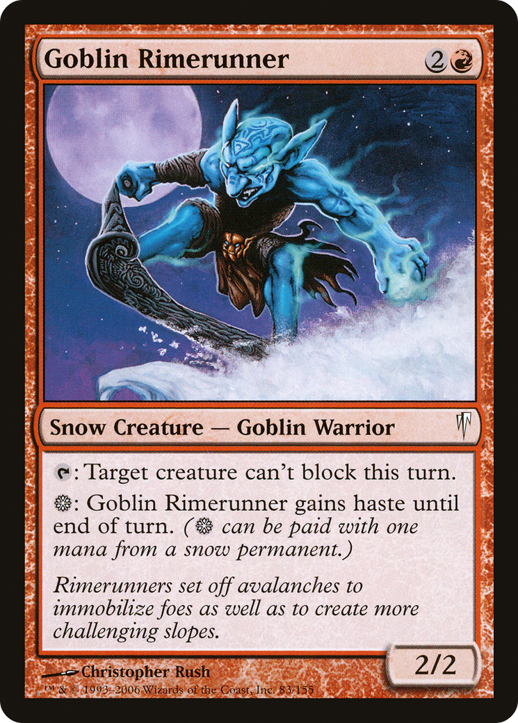Image of Goblin Rimerunner (CSP-083) - Coldsnap Foil