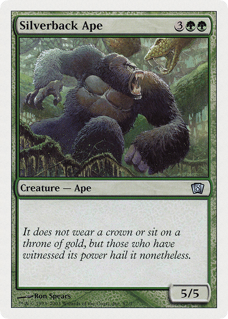 Image of Silverback Ape (8ED-0S7) - 8th Edition