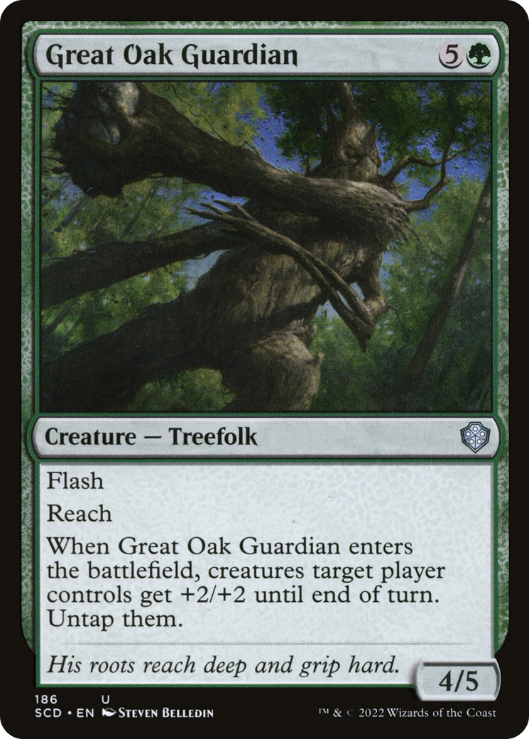 Image of Great Oak Guardian (SCD-186) - Starter Commander Decks