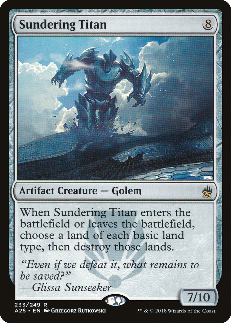 Image of Sundering Titan (A25-233) - Masters 25