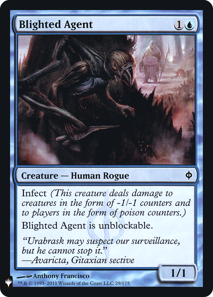 Image of Blighted Agent (LIST-029) - The List Foil