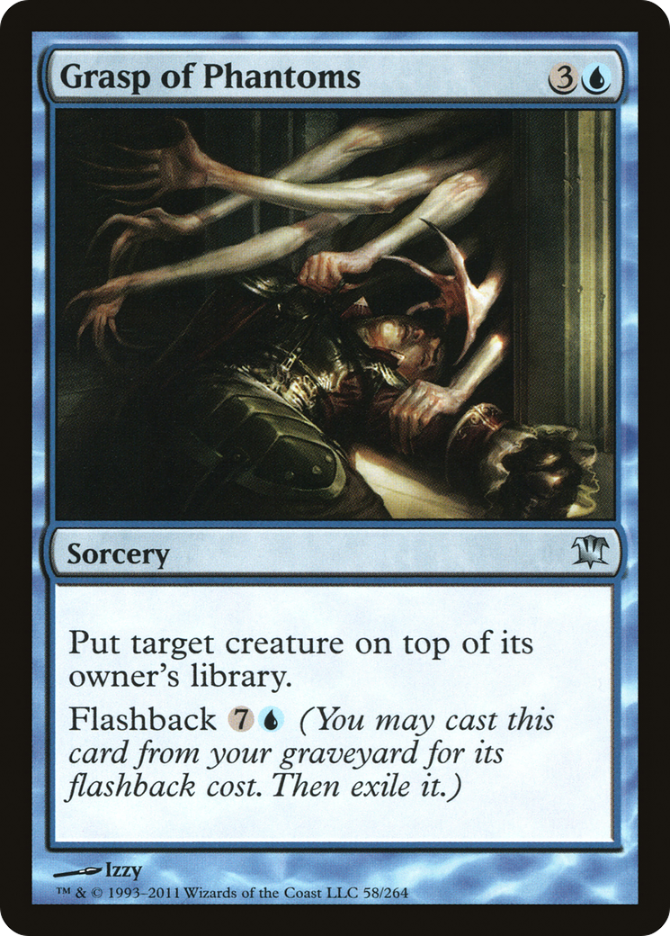 Image of Grasp of Phantoms (ISD-058) - Innistrad Foil