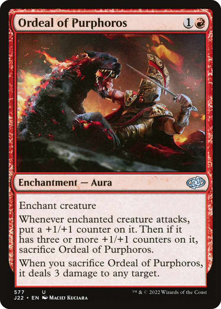 Image of Ordeal of Purphoros (J22-577) - Jumpstart 2022