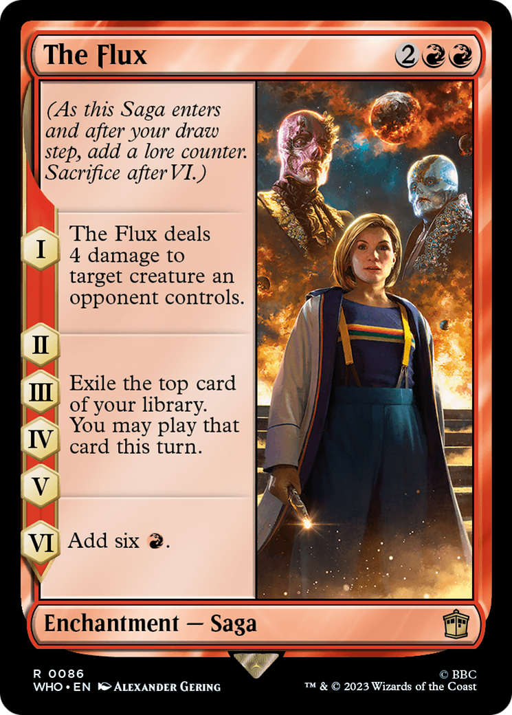 Image of The Flux (WHO-086) - Doctor Who