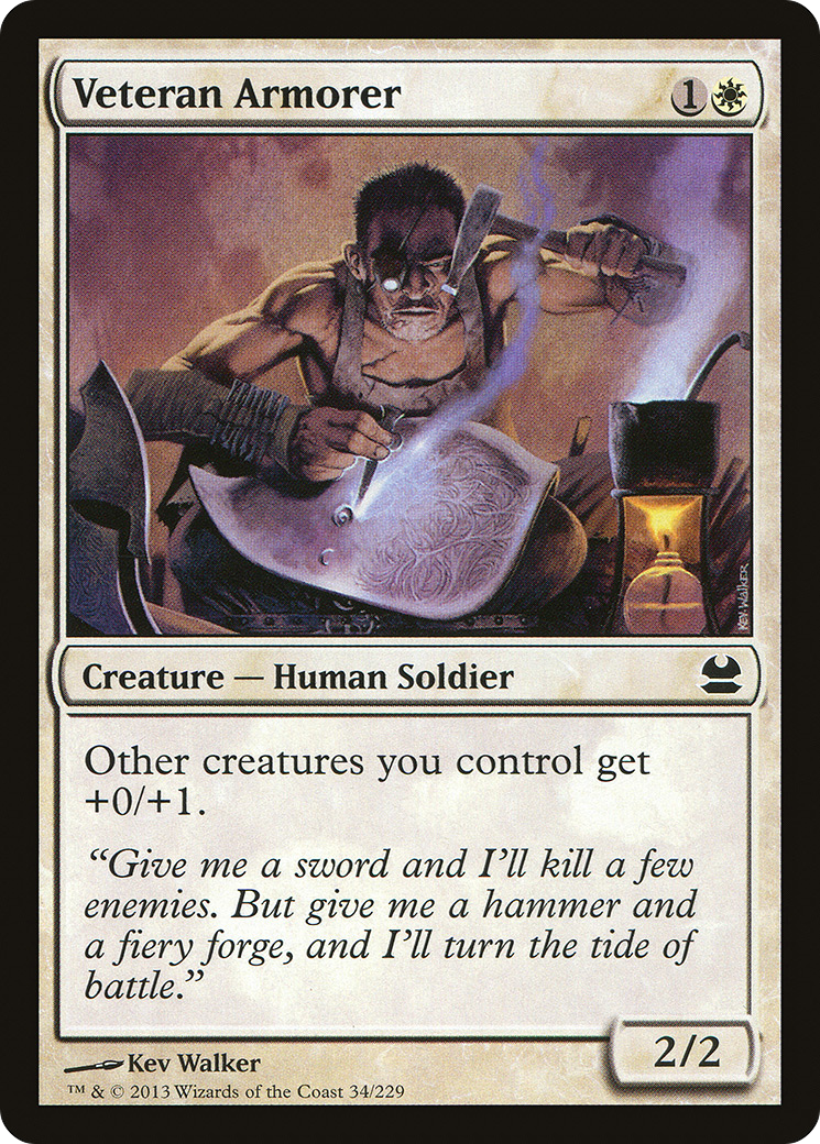 Image of Veteran Armorer (MMA-034) - Modern Masters
