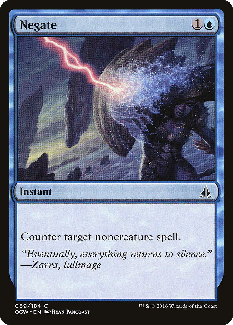 Image of Negate (OGW-059) - Oath of the Gatewatch Foil