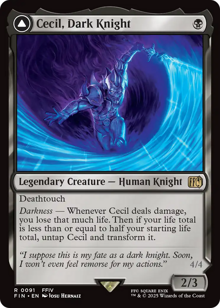 Image of Cecil, Dark Knight (FIN-091) - FINAL FANTASY