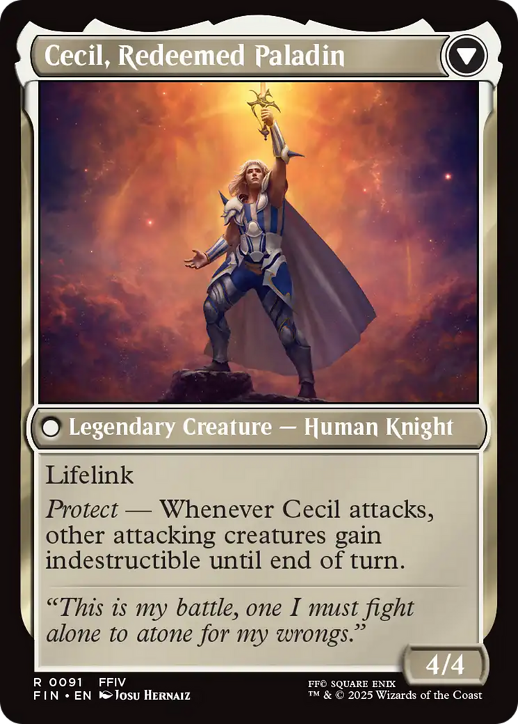 Image of Cecil, Dark Knight (FIN-091) - FINAL FANTASY