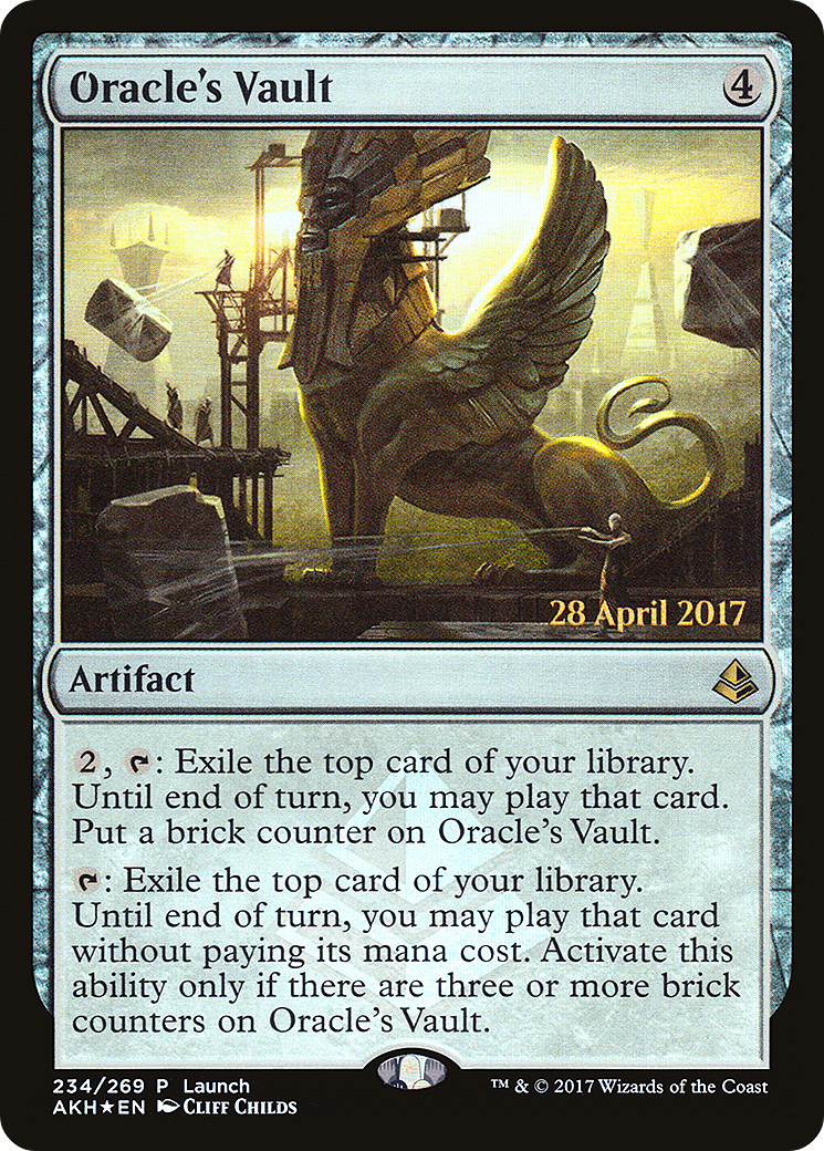 Image of Oracle's Vault (LARP-234) - Amonkhet Promos Foil