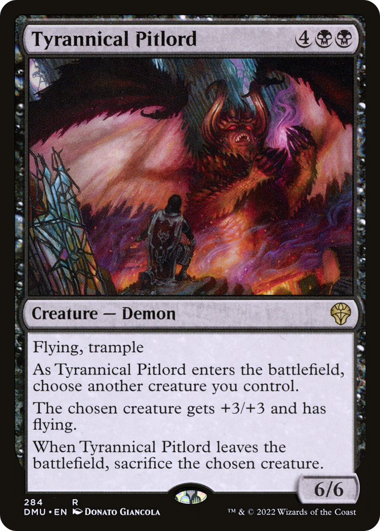Image of Tyrannical Pitlord (DMU-284) - Dominaria United
