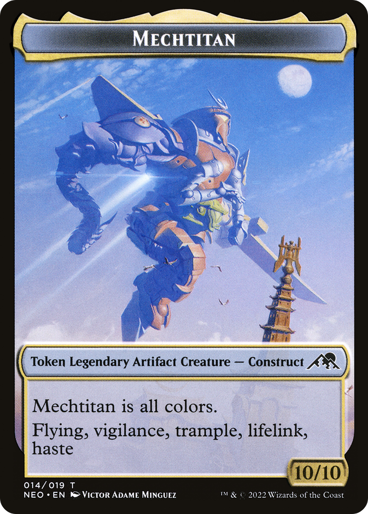 Image of Mechtitan Token (NEO-014) - Kamigawa: Neon Dynasty Tokens