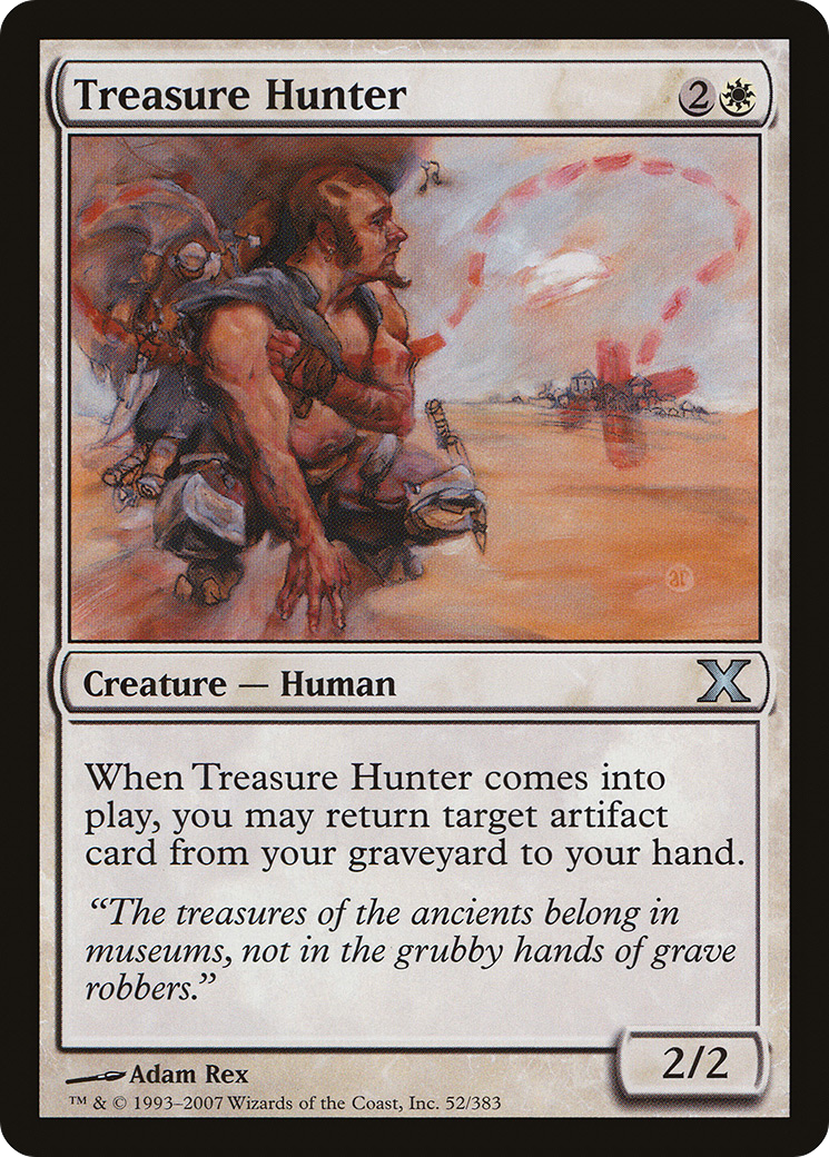 Image of Treasure Hunter (10E-052) - Tenth Edition Foil