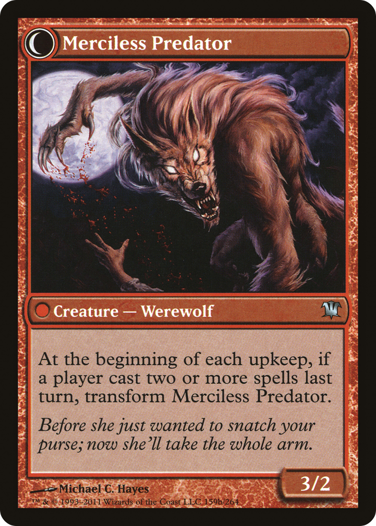 Image of Reckless Waif (ISD-159) - Innistrad: (Double Faced Transform) Foil