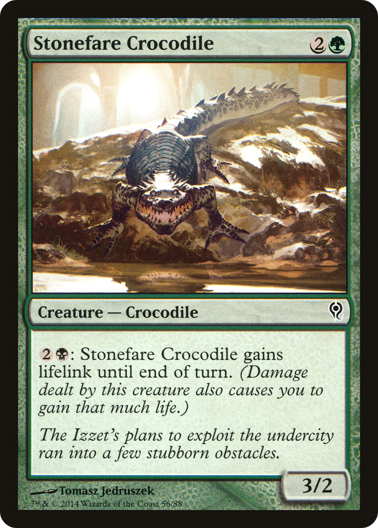 Image of Stonefare Crocodile (DDM-056) - Duel Decks: Jace vs. Vraska