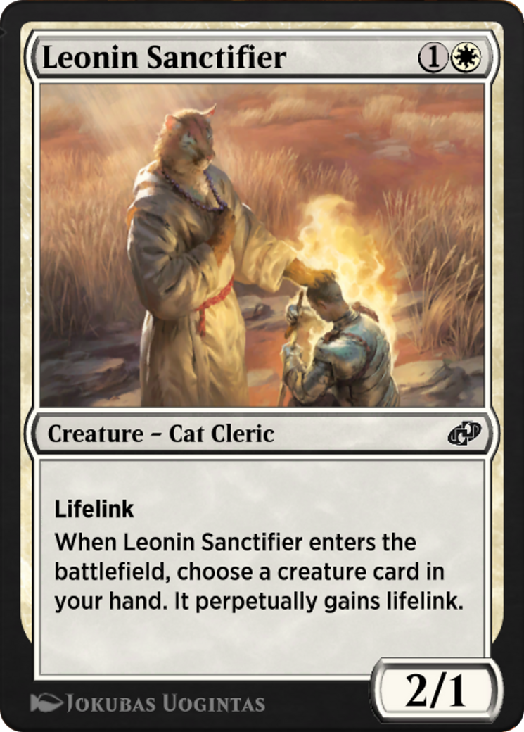 Image of Leonin Sanctifier (J21-004) - Jumpstart: Historic Horizons