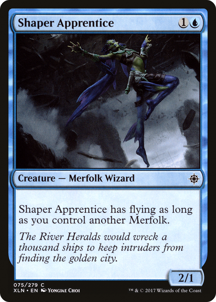 Image of Shaper Apprentice (XLN-075) - Ixalan Foil