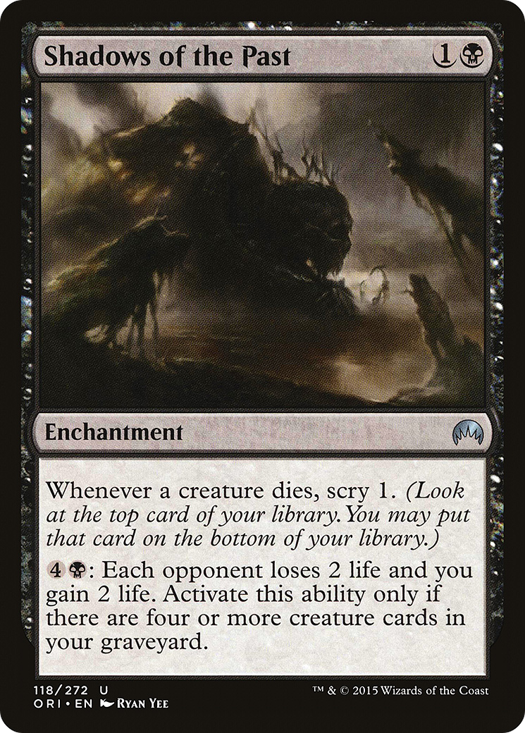 Image of Shadows of the Past (ORI-118) - Magic Origins Foil