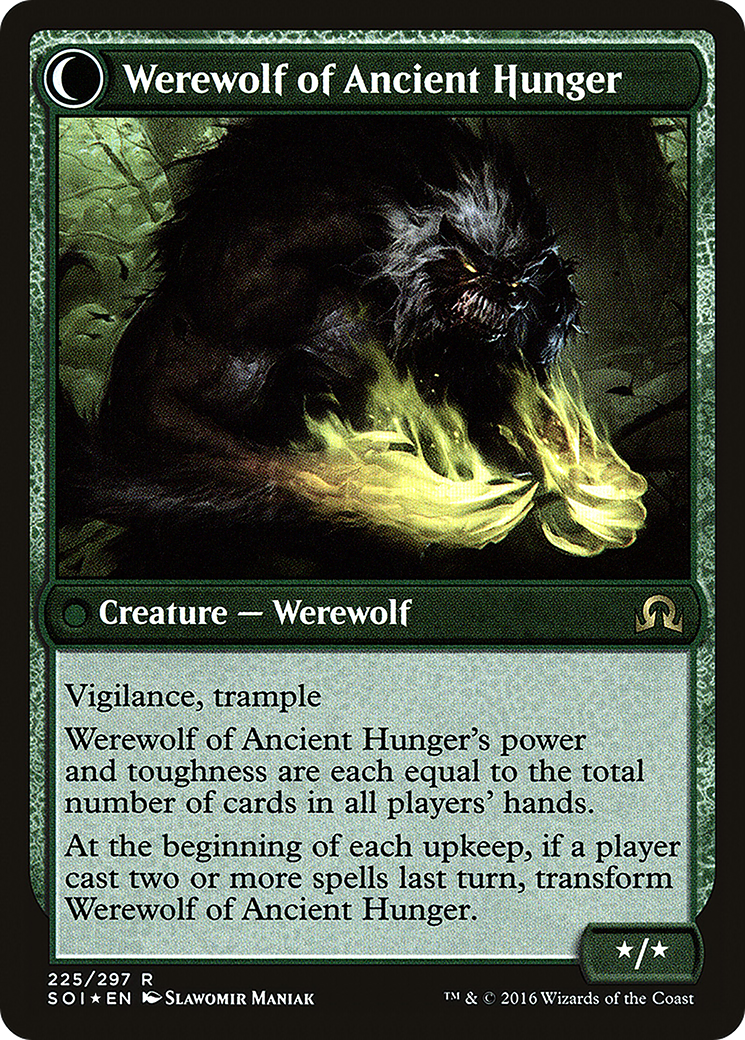 Image of Sage of Ancient Lore (PRE-225) - Shadows over Innistrad Promos: (Double Faced Transform) Foil
