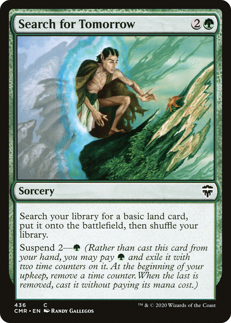 Image of Search for Tomorrow (CMR-436) - Commander Legends