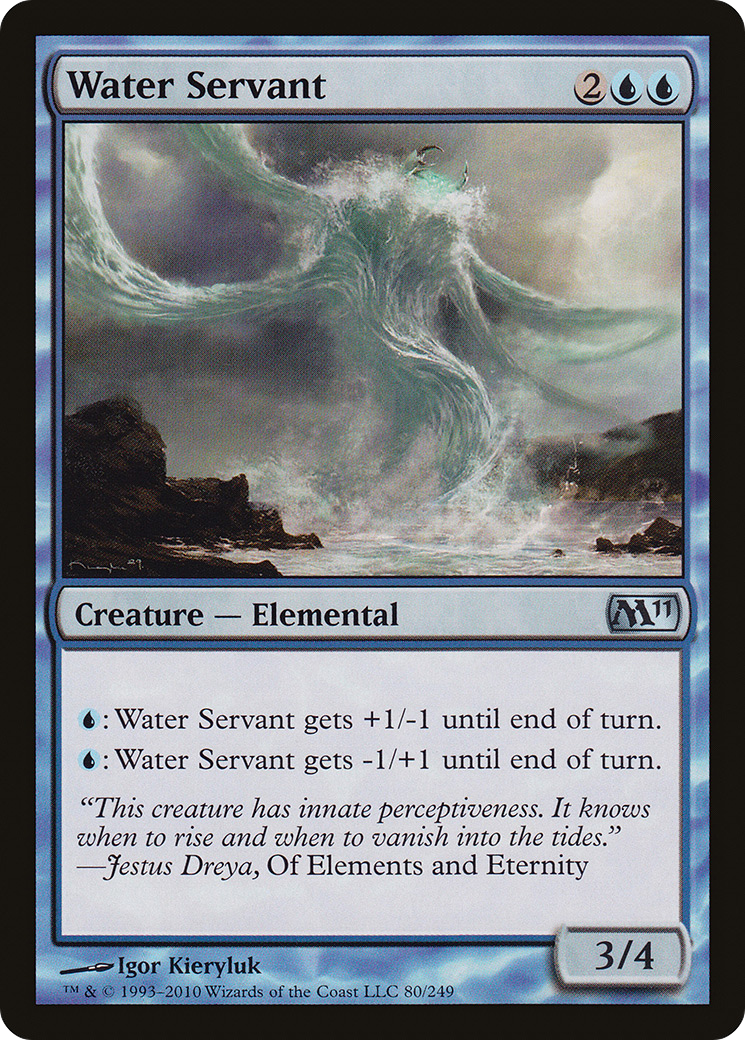 Image of Water Servant (M11-080) - Magic 2011