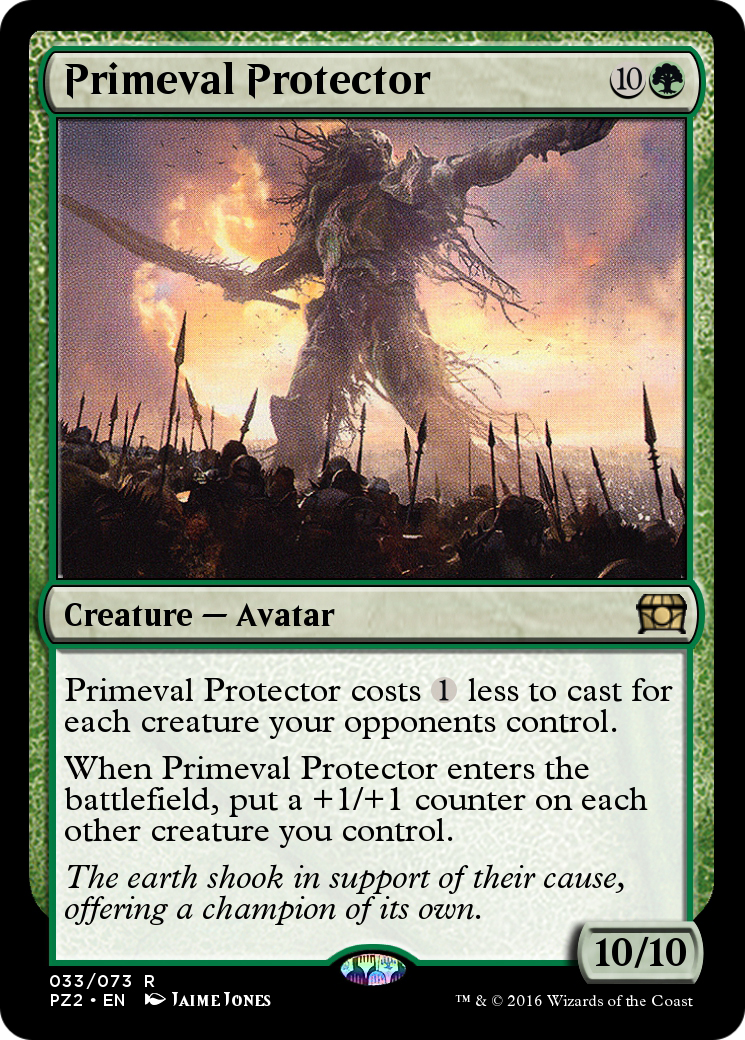 Image of Primeval Protector (PZ2-033) - Treasure Chest Foil