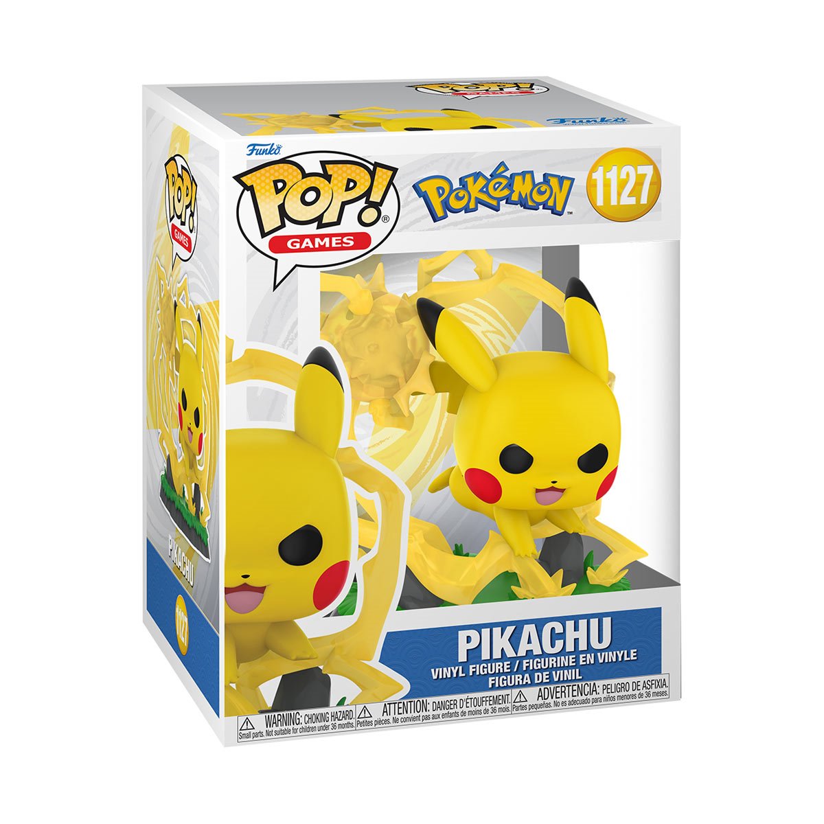 Image of Pokemon Pikachu Premium Funko Pop! Vinyl Figure #1127