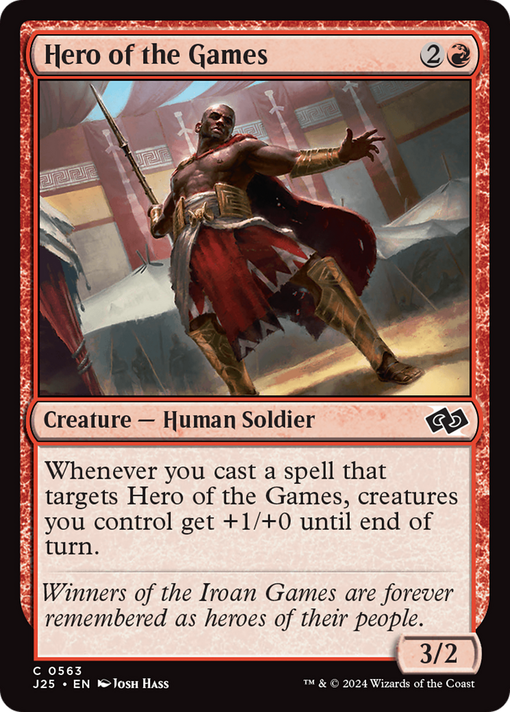 Image of Hero of the Games (J25-563) - Foundations Jumpstart