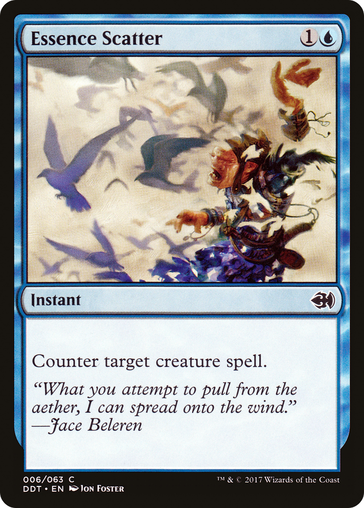 Image of Essence Scatter (DDT-006) - Duel Decks: Merfolk vs. Goblins
