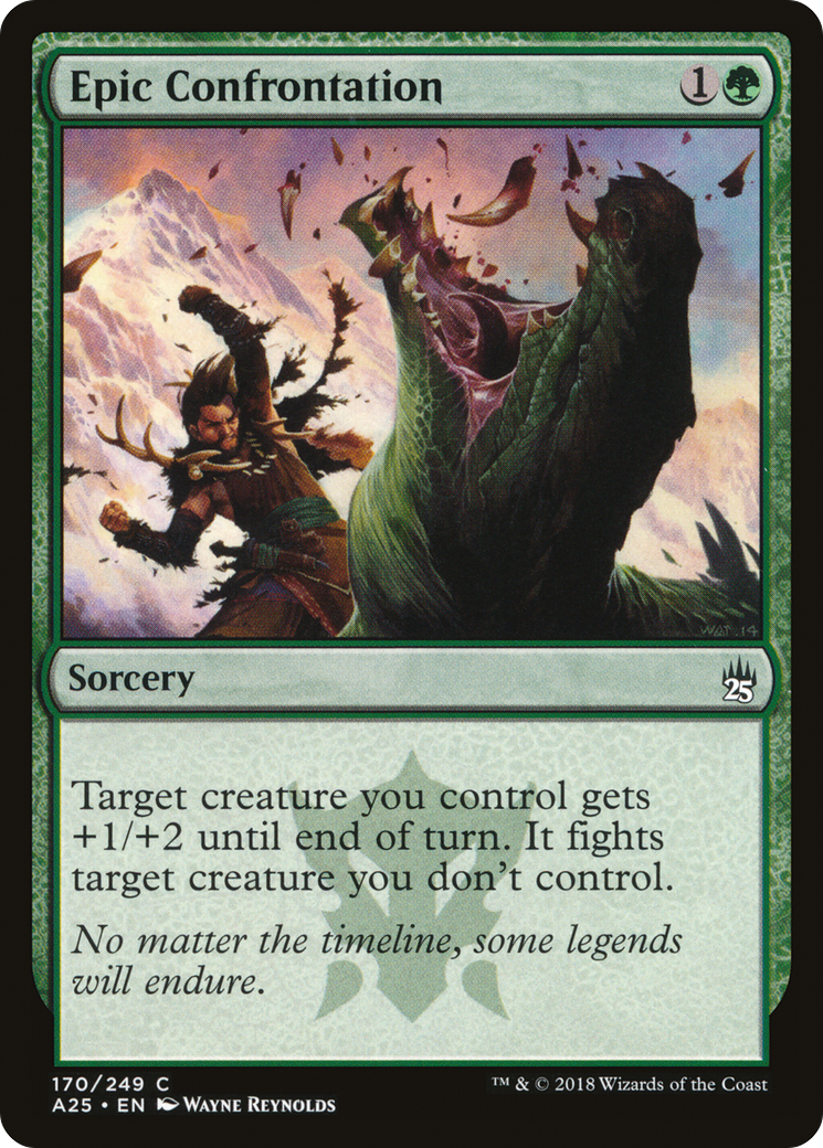 Image of Epic Confrontation (A25-170) - Masters 25