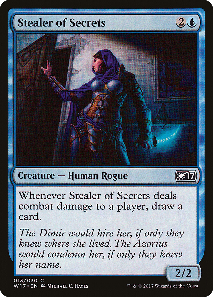 Image of Stealer of Secrets (W17-013) - Welcome Deck 2017