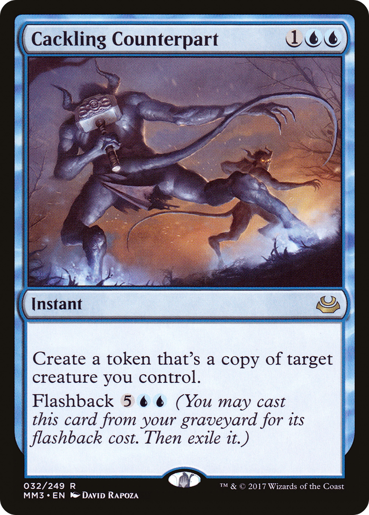 Image of Cackling Counterpart (MM3-032) - Modern Masters 2017 Foil