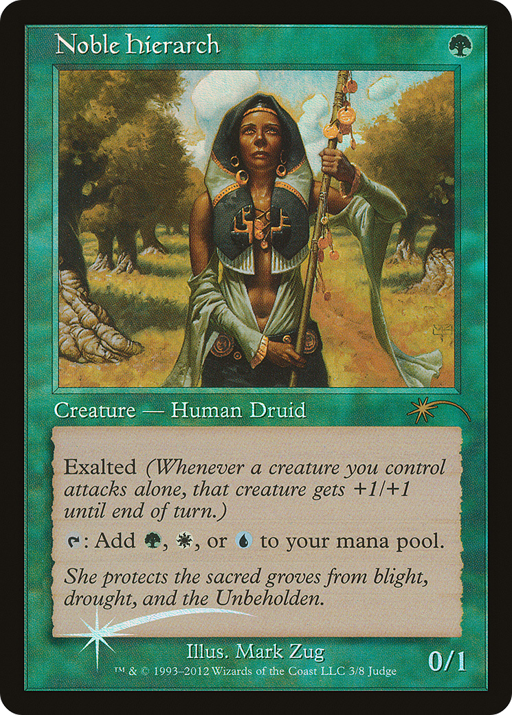 Image of Noble Hierarch (JDG-003) - Judge Gift Cards 2012 Foil