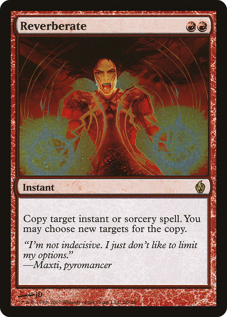 Image of Reverberate (PD2-020) - Premium Deck Series: Fire and Lightning Foil