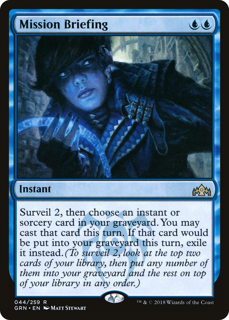 Image of Mission Briefing (GRN-044) - Guilds of Ravnica Foil