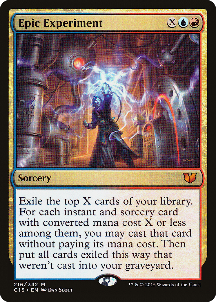 Image of Epic Experiment (C15-216) - Commander 2015