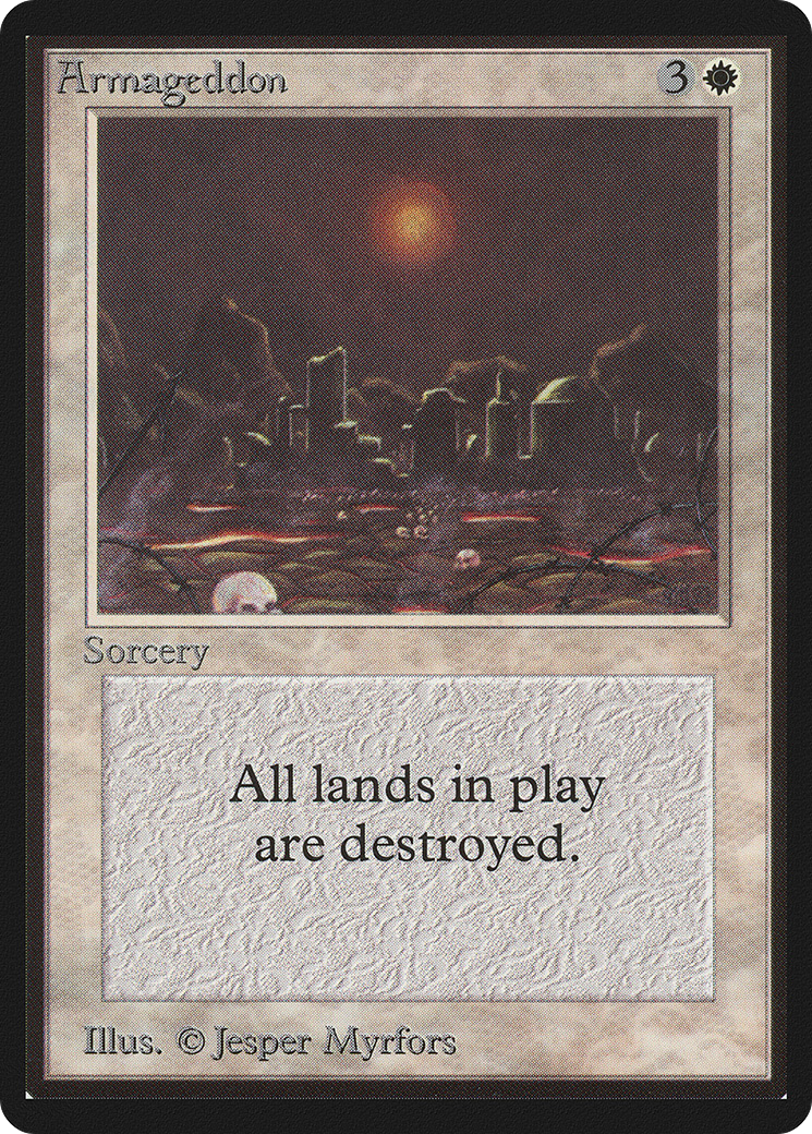 Image of Armageddon (LEB-) - Limited Edition Beta