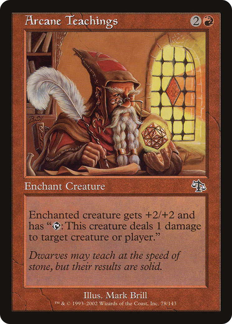 Image of Arcane Teachings (JUD-078) - Judgment