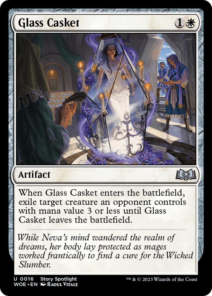 Image of Glass Casket (WOE-016) - Wilds of Eldraine