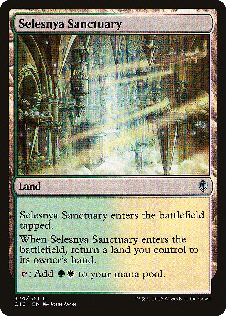 Image of Selesnya Sanctuary (C16-324) - Commander 2016