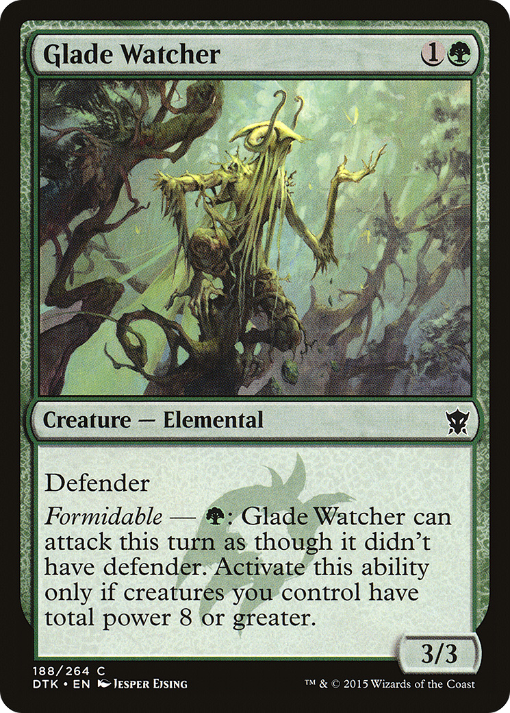 Image of Glade Watcher (DTK-188) - Dragons of Tarkir Foil
