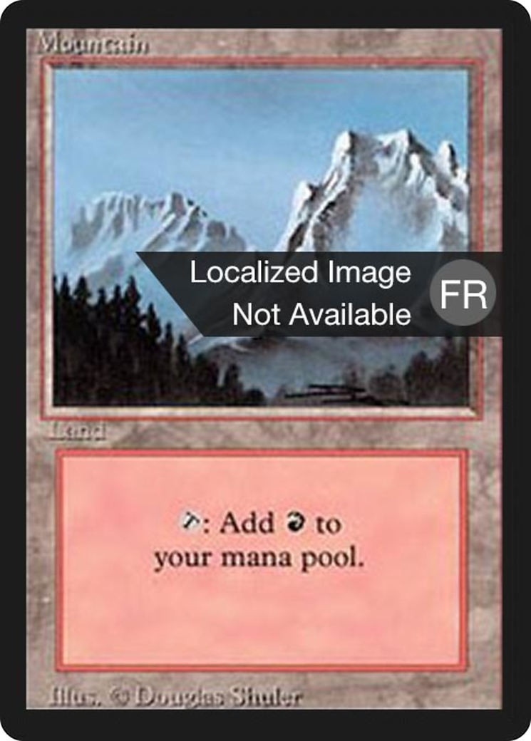 Image of Mountain (B) (FBB-291) - Foreign Black Border