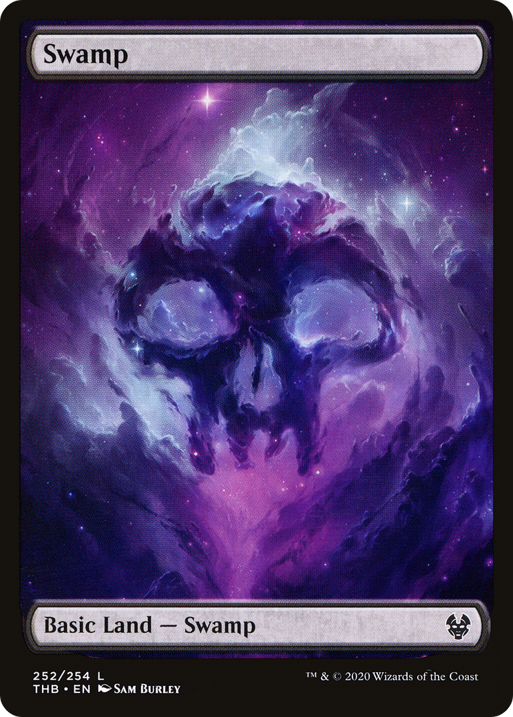 Image of Swamp (THB-252) - Theros Beyond Death Foil