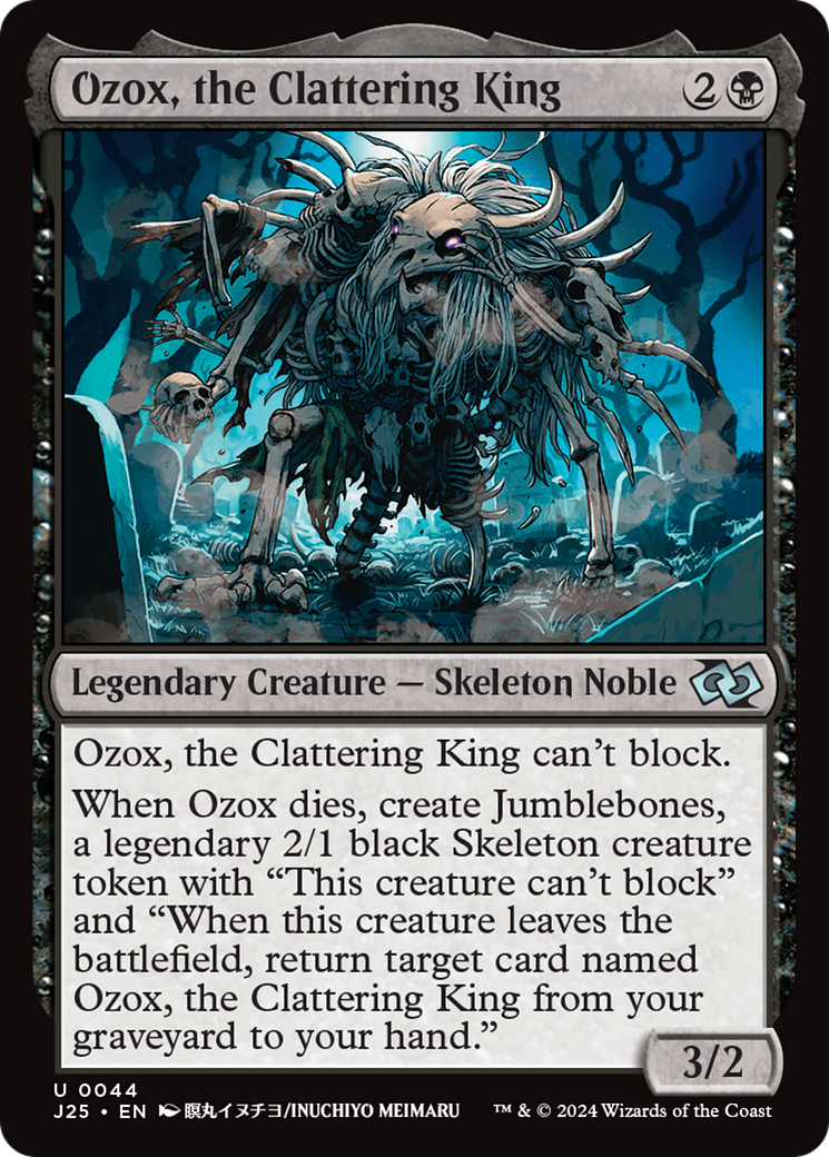 Image of Ozox, the Clattering King (Anime) (J25-044) - Foundations Jumpstart