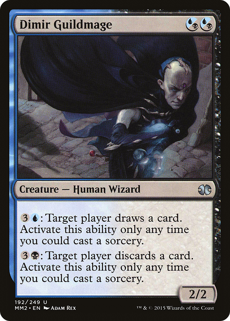 Image of Dimir Guildmage (MM2-192) - Modern Masters 2015