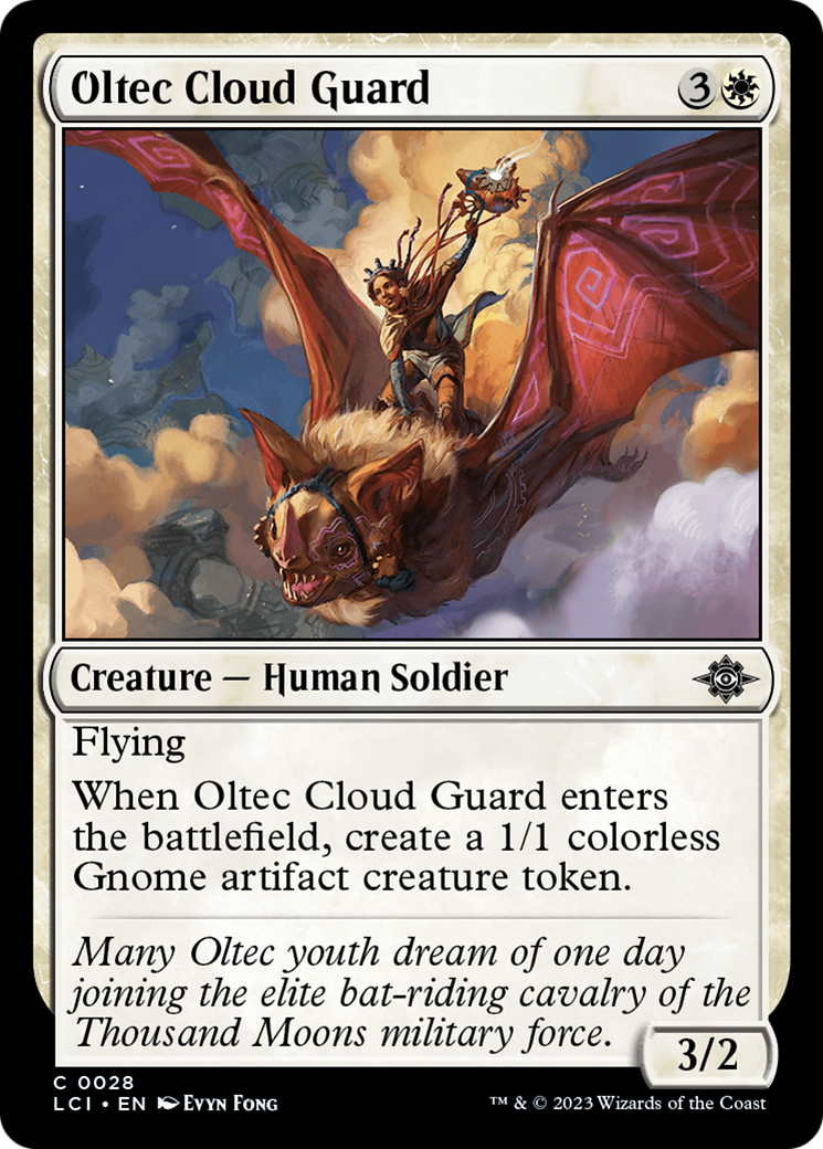 Image of Oltec Cloud Guard (LCI-028) - The Lost Caverns of Ixalan