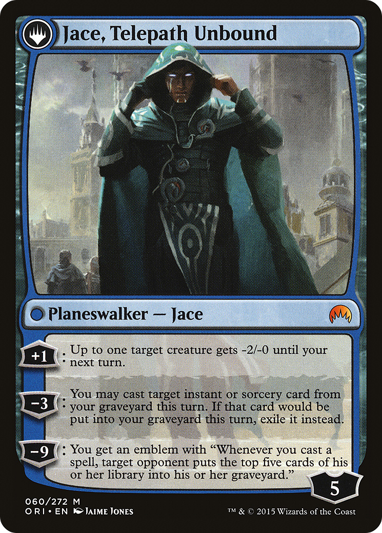 Image of Jace, Vryn's Prodigy (ORI-060) - Magic Origins: (originpwdfc) Foil