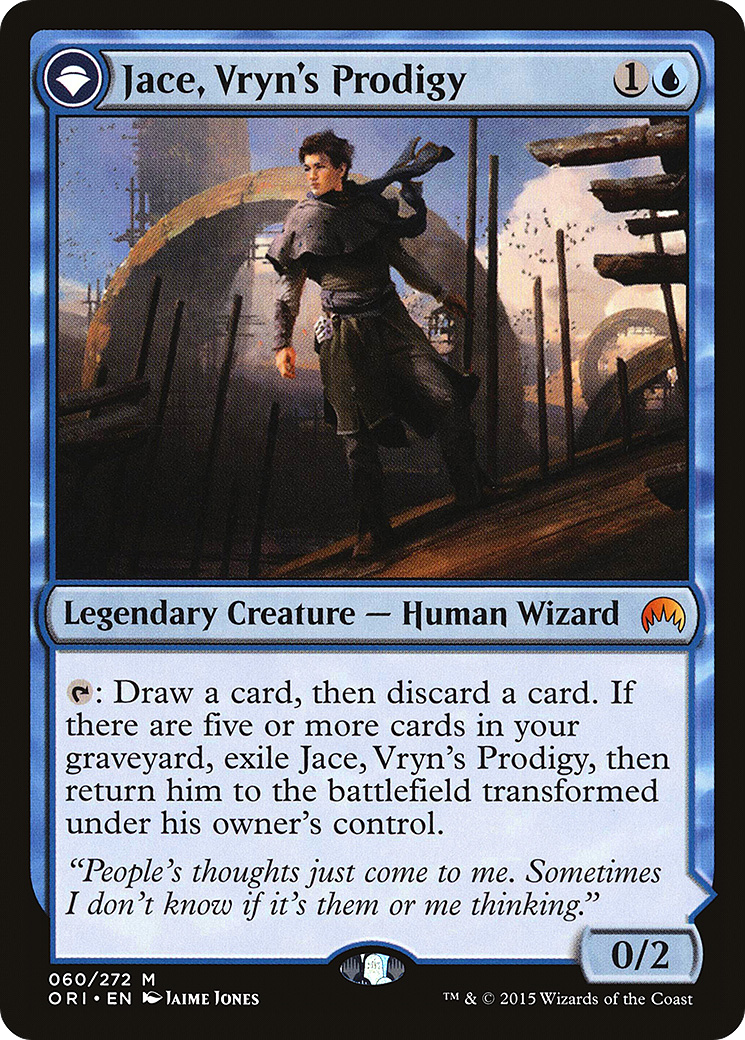 Image of Jace, Vryn's Prodigy (ORI-060) - Magic Origins: (originpwdfc)