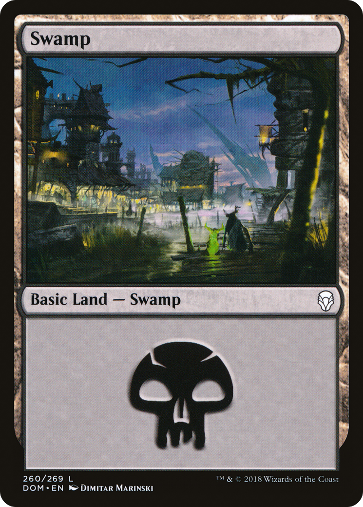 Image of Swamp (260) (DOM-260) - Dominaria