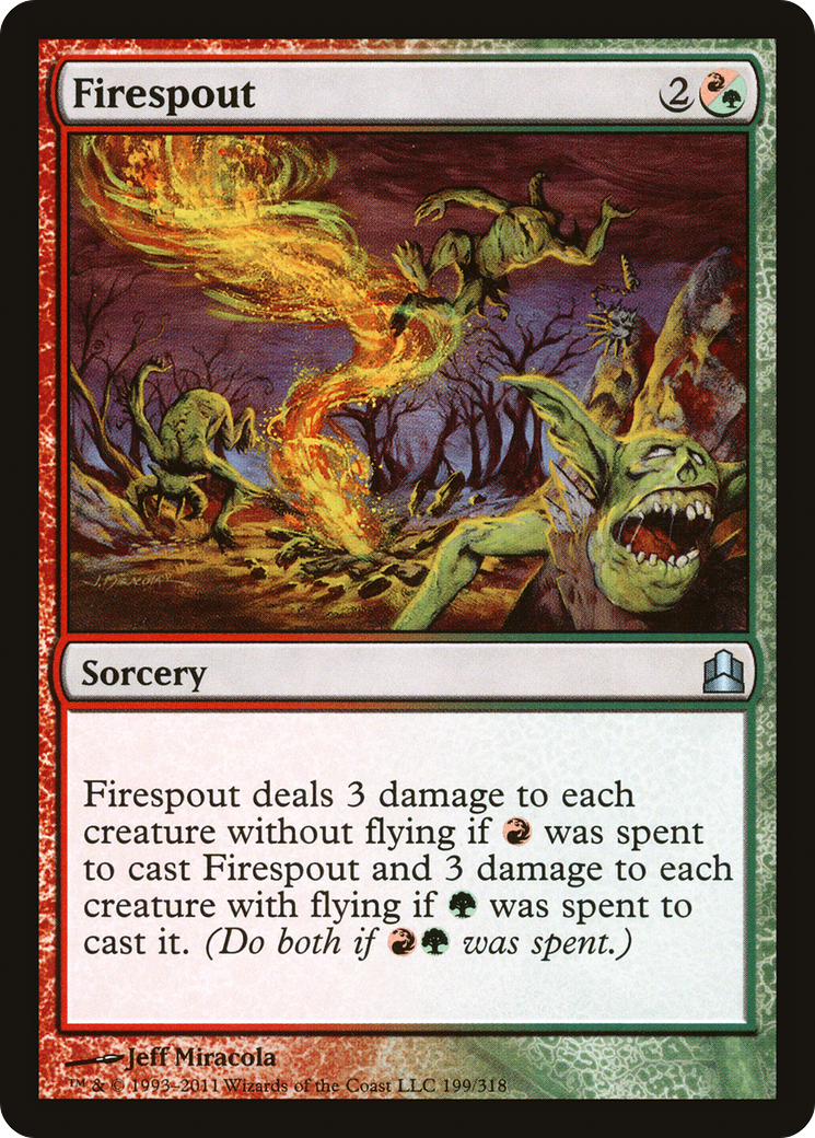 Image of Firespout (CMD-199) - Commander 2011